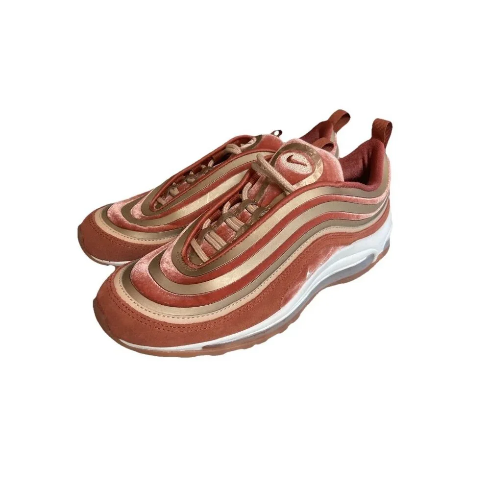 NIKE AIR MAX 97 UL '17 LX DUSTY PEACH/SUMMIT WHITE SIZE WOMEN'S 8.5 [AH6805-200]